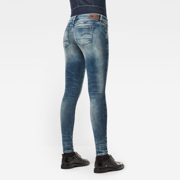 Γυναικείο παντελόνι G-Star RAW 3301 Low Skinny Jeans | Αυθεντικό