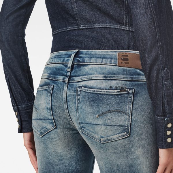 Γυναικείο παντελόνι G-Star RAW 3301 Low Skinny Jeans | Αυθεντικό