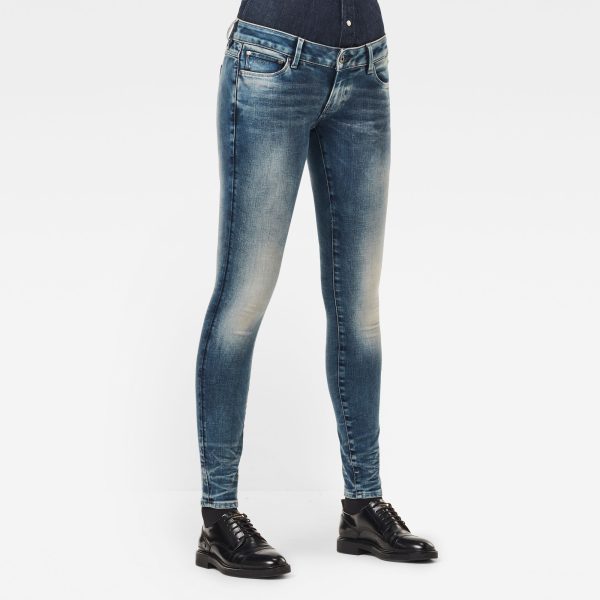 Ανδρικό παντελόνι G-Star 3301 Low Skinny Jeans Αυθεντικό