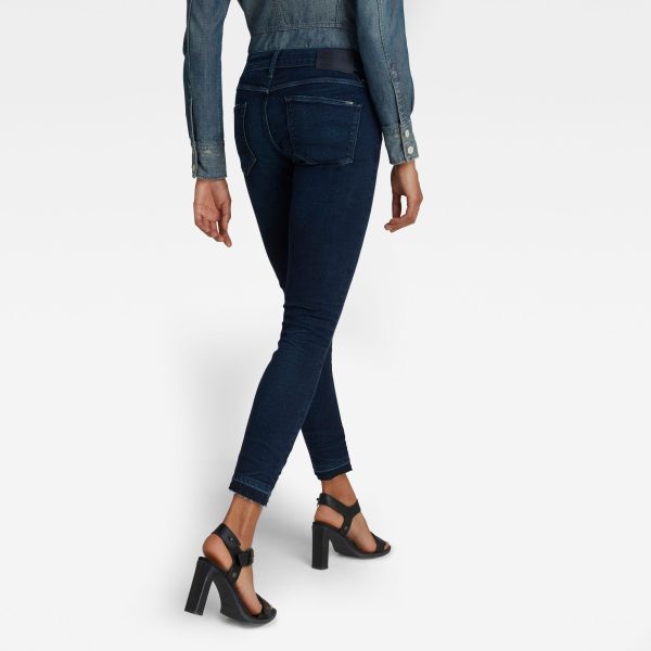 Γυναικείο παντελόνι G-Star RAW 3301 Mid Skinny Ankle Jeans | Αυθεντικό