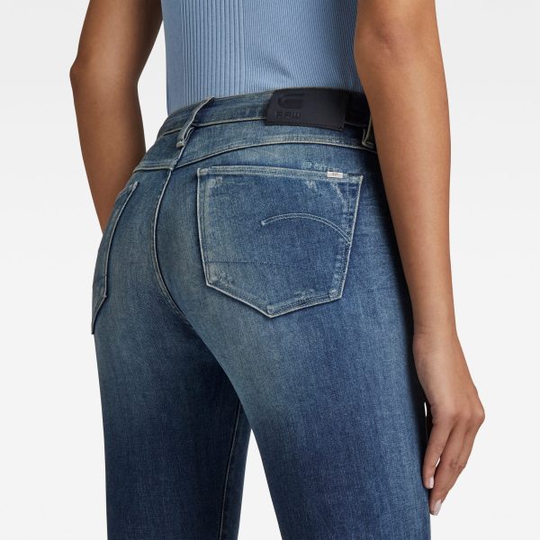 Γυναικείο παντελόνι G-Star RAW 3301 Mid Skinny Ankle Jeans | Αυθεντικό