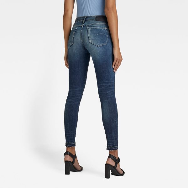 Γυναικείο παντελόνι G-Star RAW 3301 Mid Skinny Ankle Jeans | Αυθεντικό