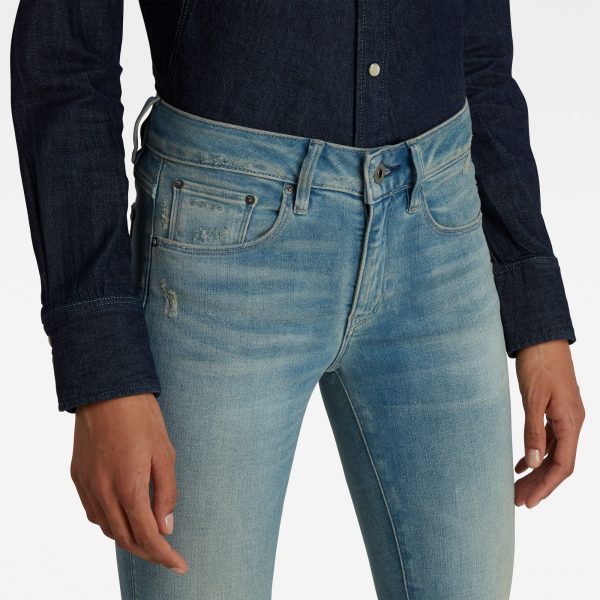 Γυναικείο παντελόνι G-Star RAW 3301 Mid Skinny Jeans | Αυθεντικό
