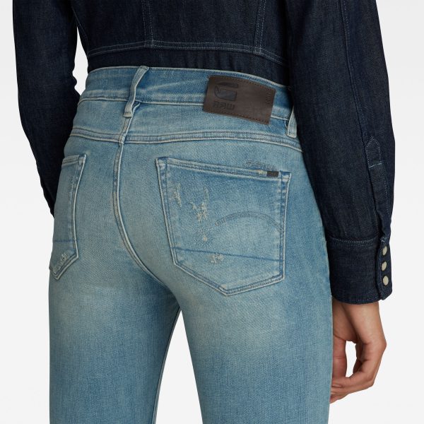 Γυναικείο παντελόνι G-Star RAW 3301 Mid Skinny Jeans | Αυθεντικό