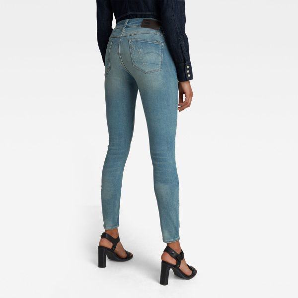 Γυναικείο παντελόνι G-Star RAW 3301 Mid Skinny Jeans | Αυθεντικό
