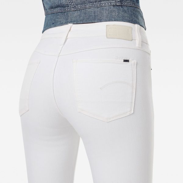 Γυναικείο παντελόνι G-Star RAW 3301 Mid Skinny Ripped Edge Ankle Jeans | Αυθεντικό