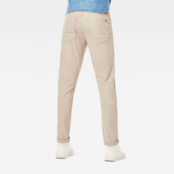 g-star-raw-3301-slim-colored-jeans-beige Ανδρικό παντελόνι G-Star RAW 3301 Slim Colored Jeans | Αυθεντικό