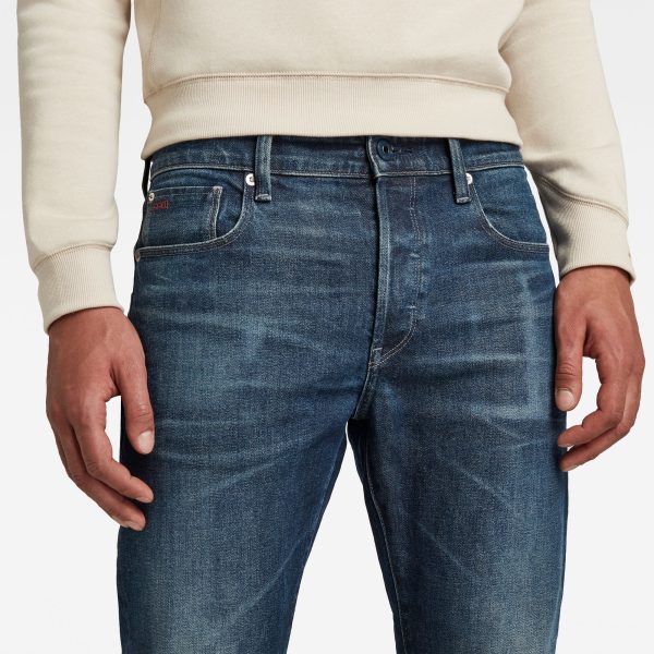 Ανδρικό παντελόνι G-Star RAW 3301 Slim Selvedge Jeans | Αυθεντικό