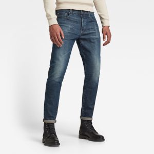 Ανδρικό παντελόνι G-Star 3301 Slim Selvedge Jeans Αυθεντικό