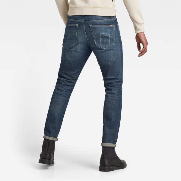 Ανδρικό παντελόνι G-Star RAW 3301 Slim Selvedge Jeans | Αυθεντικό