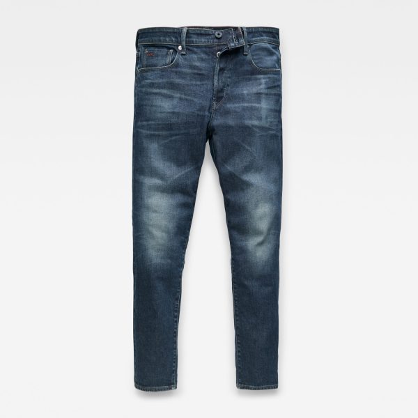 Ανδρικό παντελόνι G-Star RAW 3301 Slim Selvedge Jeans | Αυθεντικό