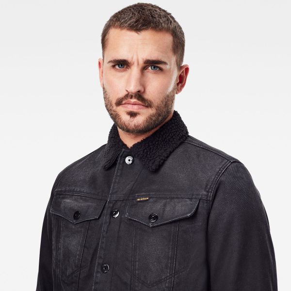 Ανδρικό G-Star RAW 3301 Slim Sherpa Jacket | Αυθεντικό