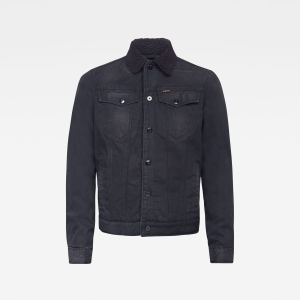 Ανδρικό G-Star RAW 3301 Slim Sherpa Jacket | Αυθεντικό
