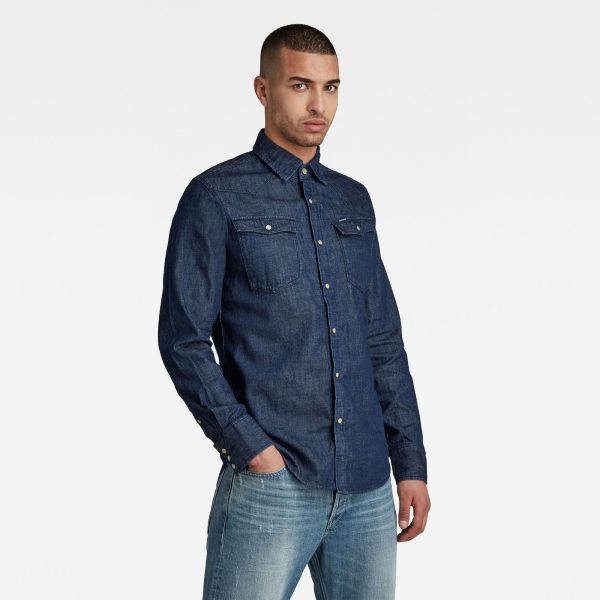Ανδρικό Πουκάμισο G-Star RAW 3301 Slim Shirt | Original