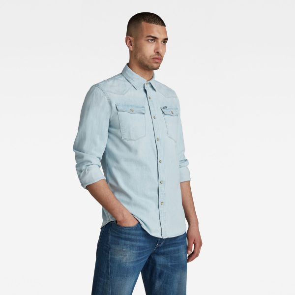 Ανδρικό Πουκάμισο G-Star RAW 3301 Slim Shirt | Original