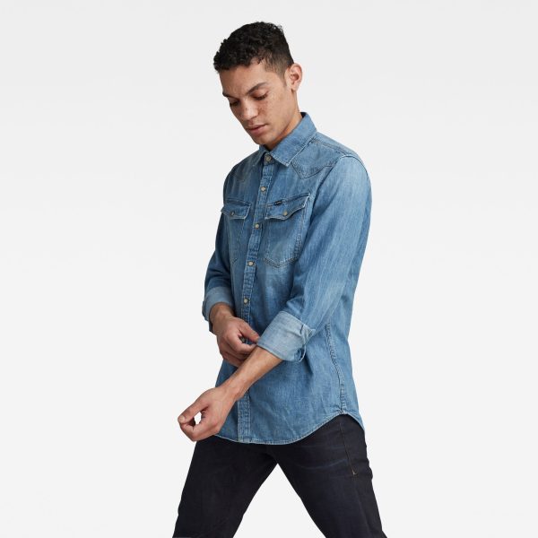 Ανδρικό Πουκάμισο G-Star RAW 3301 Slim Shirt | Original