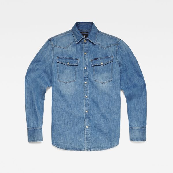 Ανδρικό Πουκάμισο G-Star RAW 3301 Slim Shirt | Original