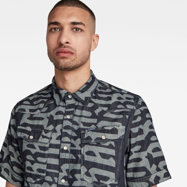 Ανδρικό Πουκάμισο G-Star RAW 3301 Slim Shirt | Αυθεντικό