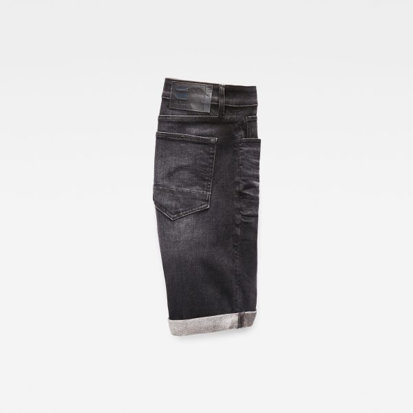 g-star-raw-3301-slim-short-grey Ανδρικό παντελόνι G-Star RAW 3301 Slim Short | Original