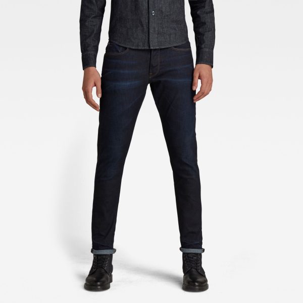 Ανδρικό παντελόνι G-Star 3301 Straight Tapered Jeans Αυθεντικό