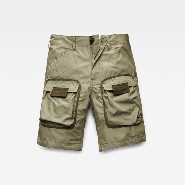 g-star-raw-3d-straight-poplin-shorts-green-flat-front Ανδρική βερμούδα G-Star RAW 3D Straight Poplin Shorts | Αυθεντικό
