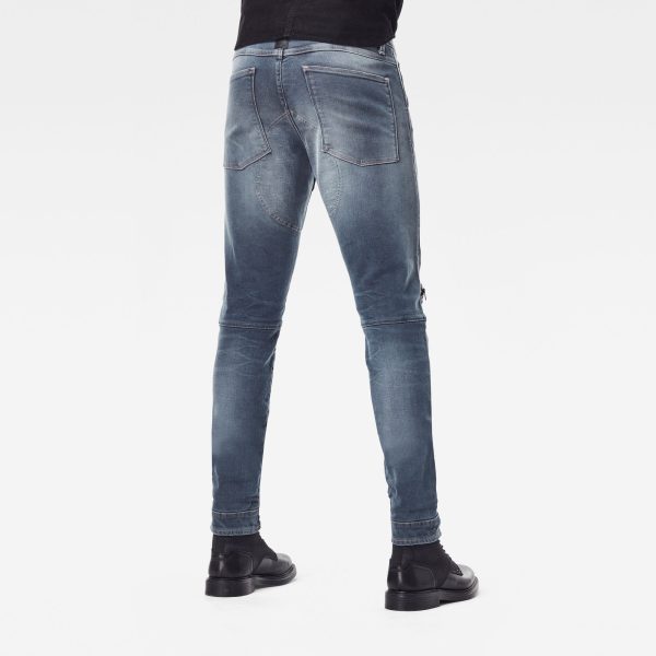 Ανδρικό παντελόνι G-Star RAW 5620 3D Zip Knee Skinny Jeans | Αυθεντικό