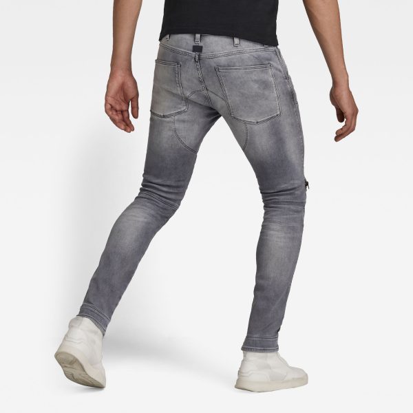 Ανδρικό παντελόνι G-Star RAW 5620 3D Zip Knee Skinny Jeans | Αυθεντικό
