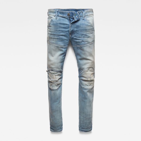 Ανδρικό παντελόνι G-Star RAW 5620 3D Zip Knee Skinny Jeans | Αυθεντικό