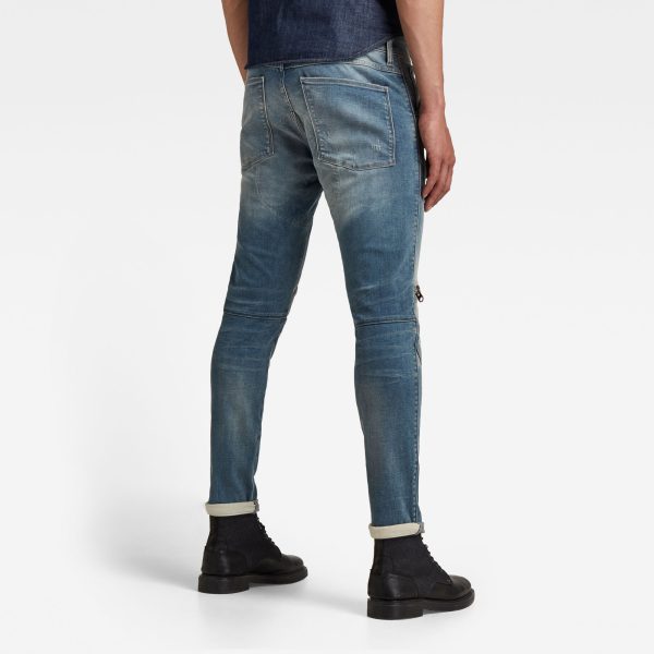 Ανδρικό παντελόνι G-Star RAW 5620 3D Zip Knee Skinny Jeans | Αυθεντικό