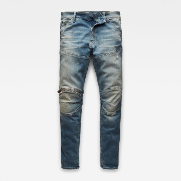 Ανδρικό παντελόνι G-Star RAW 5620 3D Zip Knee Skinny Jeans | Αυθεντικό