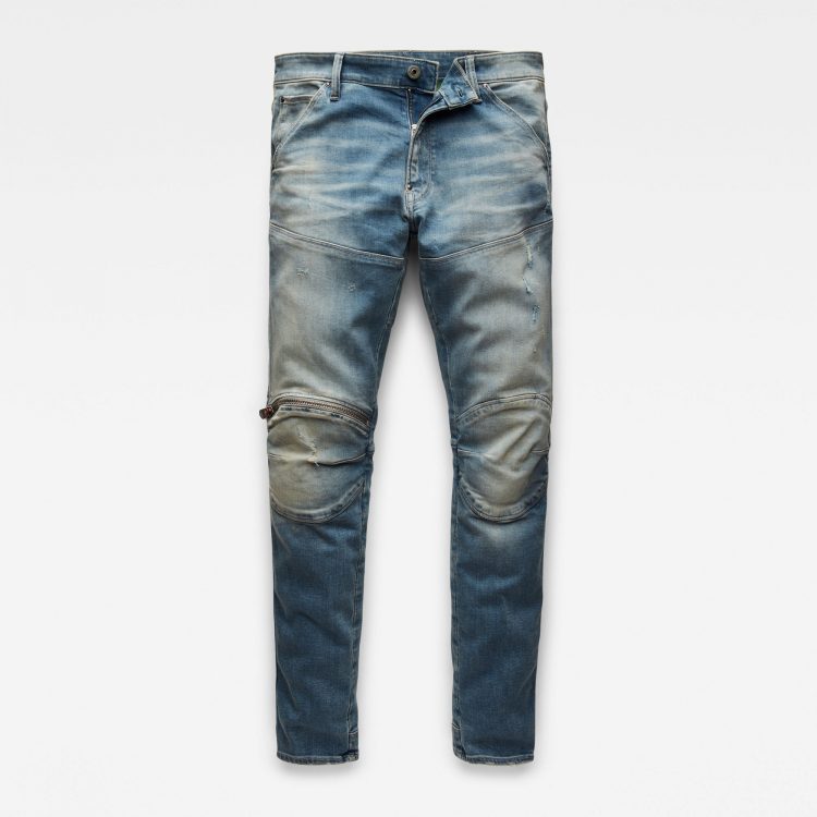 Ανδρικό παντελόνι G-Star RAW 5620 3D Zip Knee Skinny Jeans | Αυθεντικό 3