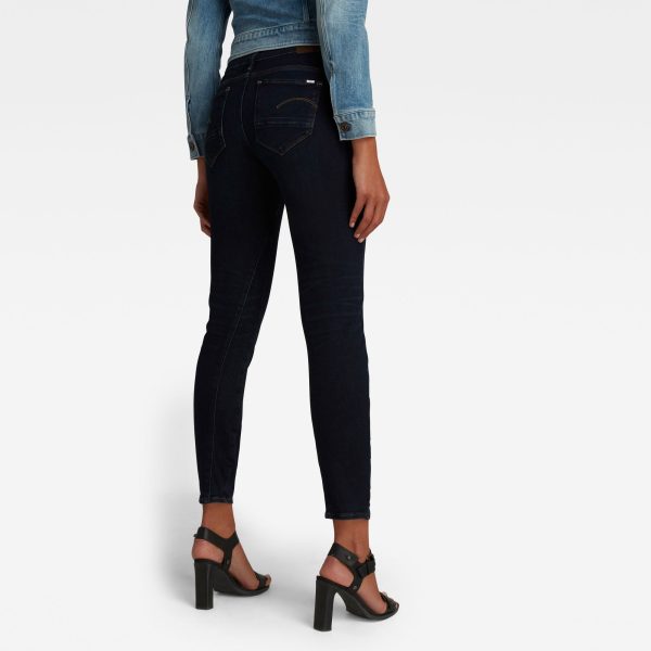 Γυναικείο παντελόνι G-Star RAW Arc 3D Mid Waist Skinny Jeans | Original