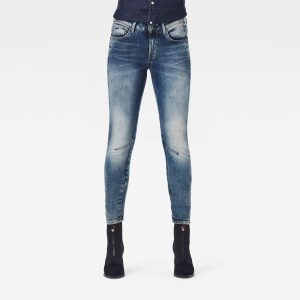 Ανδρικό παντελόνι G-Star Arc 3D Mid Waist Skinny Jeans Αυθεντικό