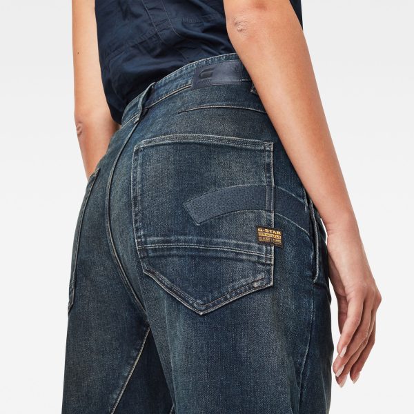 Γυναικείο παντελόνι G-Star RAW C-Staq 3D Boyfriend Crop Jeans | Original