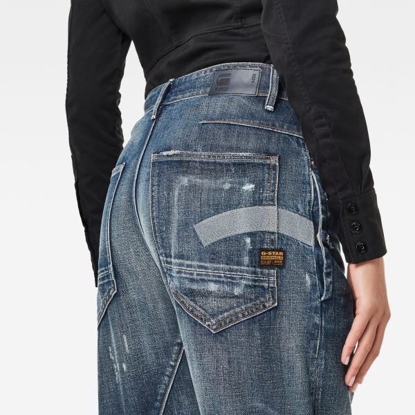 Γυναικείο παντελόνι G-Star RAW C-Staq 3D Boyfriend Crop Jeans | Αυθεντικό