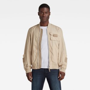 Ανδρικό παντελόνι G-Star Chest Pockets Poplin Bomber Jacket Αυθεντικό Ανδρικό παντελόνι G-Star Chest Pockets Poplin Bomber Jacket Αυθεντικό