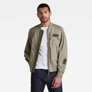Ανδρικό παντελόνι G-Star Chest Pockets Poplin Bomber Jacket Αυθεντικό Ανδρικό παντελόνι G-Star Chest Pockets Poplin Bomber Jacket Αυθεντικό