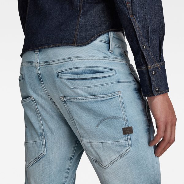 g-star-raw-d-staq-3d-shorts-light-blue-front-flat Ανδρική βερμούδα G-Star RAW D-Staq 3D Shorts | Αυθεντικό