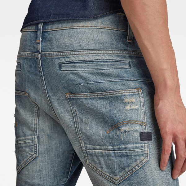 g-star-raw-d-staq-3d-shorts-light-blue-front-flat Ανδρική βερμούδα G-Star RAW D-Staq 3D Shorts | Αυθεντικό