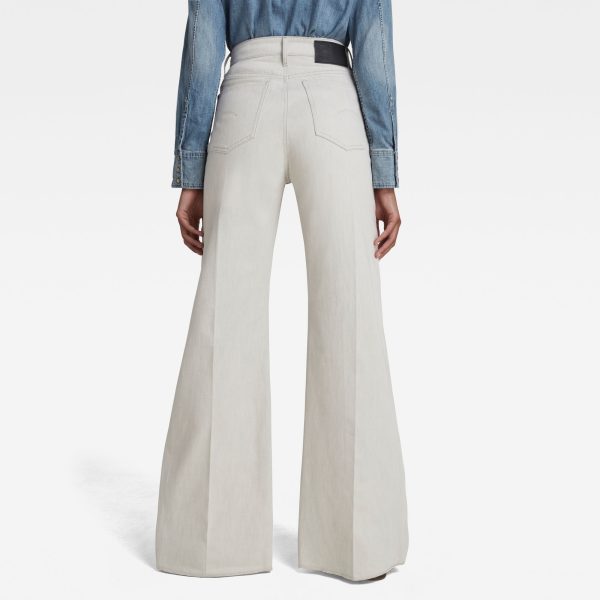 Γυναικείο παντελόνι G-Star RAW Deck Ultra High Wide Leg Jeans | Original
