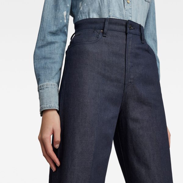 Γυναικείο παντελόνι G-Star RAW Deck Ultra High Wide Leg Jeans | Αυθεντικό