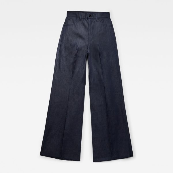 Γυναικείο παντελόνι G-Star RAW Deck Ultra High Wide Leg Jeans | Αυθεντικό