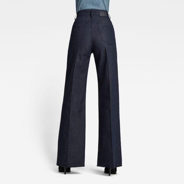 Γυναικείο παντελόνι G-Star RAW Deck Ultra High Wide Leg Jeans | Αυθεντικό