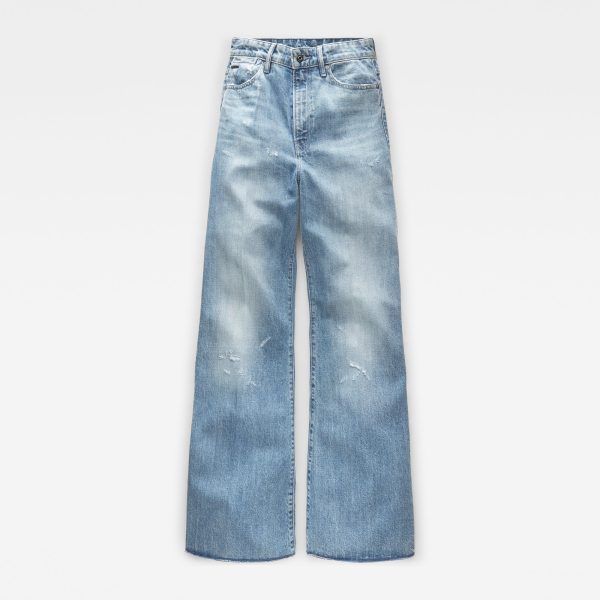 Γυναικείο παντελόνι G-Star RAW Deck Ultra High Wide Leg Jeans | Αυθεντικό