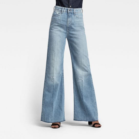 Ανδρικό παντελόνι G-Star Deck Ultra High Wide Leg Jeans Αυθεντικό