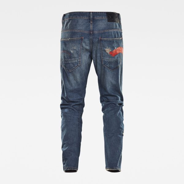 Ανδρικό παντελόνι G-Star RAW E Arc 3D Relaxed Tapered Jeans | Αυθεντικό