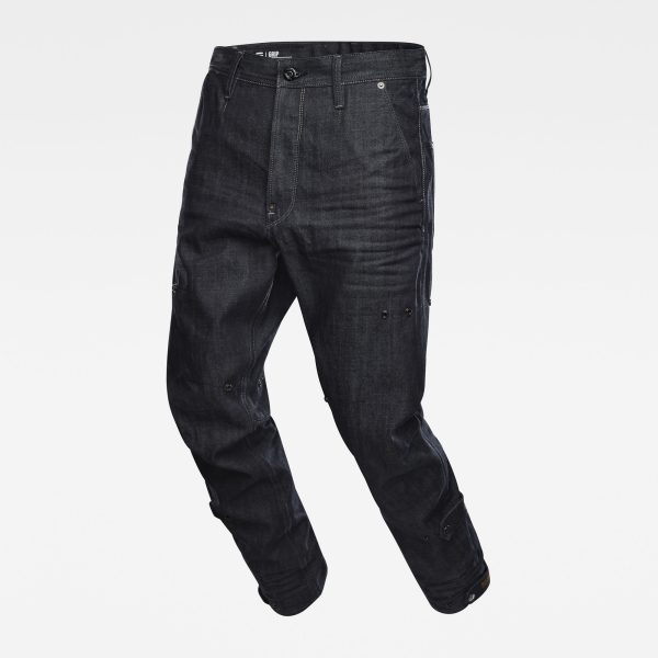 Ανδρικό παντελόνι G-Star RAW E Grip 3D Relaxed Tapered Adjusters Jeans | Αυθεντικό
