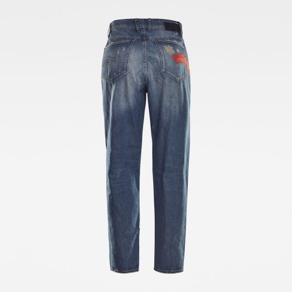 Γυναικείο παντελόνι G-Star RAW E Janeh Ultra High Mom Ankle Jeans | Original