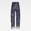 Γυναικείο παντελόνι G-Star RAW E Tedie Ultra High Straight Jeans | Original 6