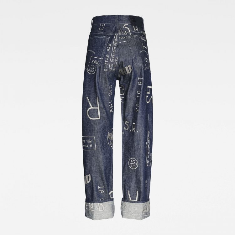 Γυναικείο παντελόνι G-Star RAW E Tedie Ultra High Straight Jeans | Original 1